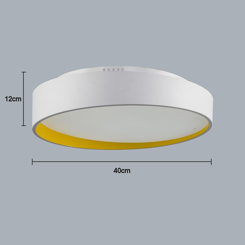 Moderne Simple métal+plastique+acrylique processus de cuisson LED--1*32W Lustre deux couleurs de lumière（blanc+Blanc chaud）Sans télécommande