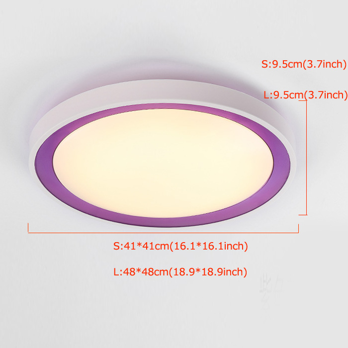 Modern Mode simple LED acrylique encastrée Lumière Salon Chambre Salle d'étude Salle à manger